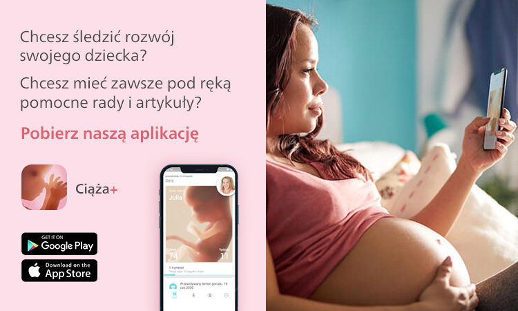 Pobierz aplikację Ciąża+