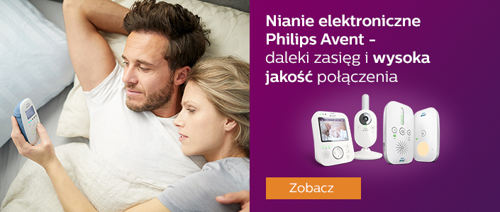 Nianie elektroniczne Philips Avent Daleki zasięg i wysoka jakość połączenia